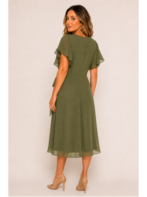 VESTIDO MIDI   CÓDIGO  00036