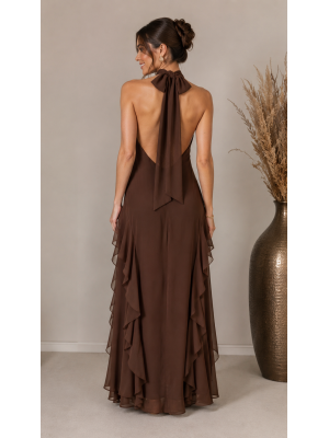 VESTIDO LONGO FRENTE ÚNICA  CÓD.  00014.23
