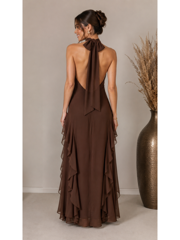 VESTIDO LONGO FRENTE ÚNICA  CÓD.  00014.23