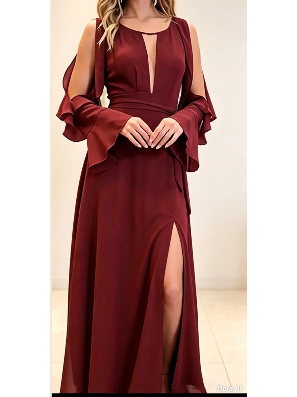 VESTIDO LONGO TULE BUSTO  CÓDIGO 00010