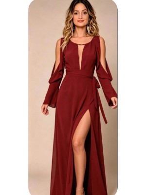 VESTIDO LONGO TULE BUSTO  CÓDIGO 00010