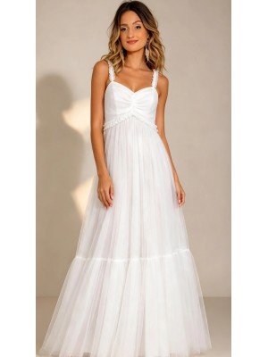 VESTIDO LONGO TULE COD 00059