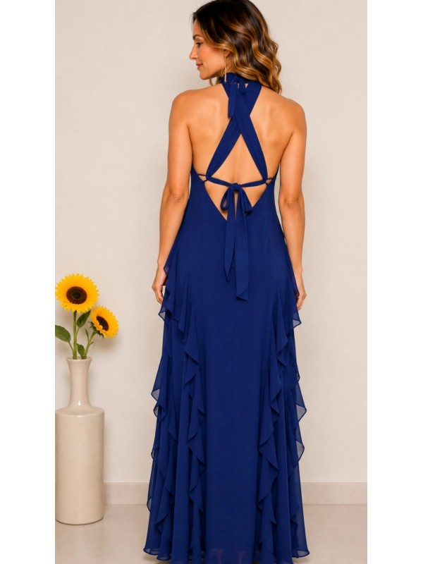 VESTIDO LONGO FRENTE ÚNICA  CÓD.  00014.23