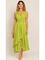 VESTIDO LONGUETE SOBRESSAIA CÓDIGO  0009.23 