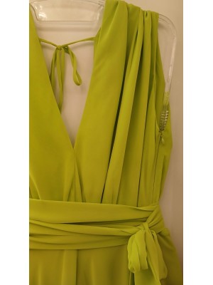 VESTIDO LONGUETE SOBRESSAIA CÓDIGO  0009.23 