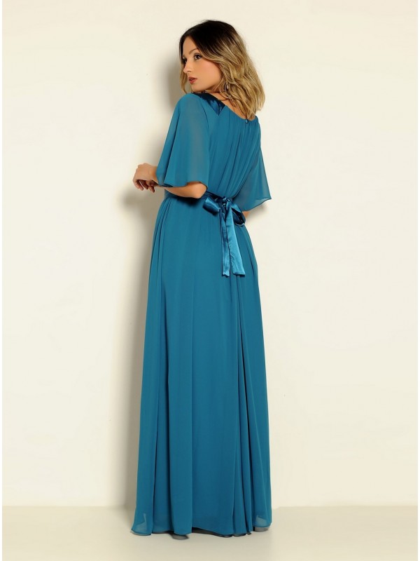 VESTIDO LONGO GREGORIANO CÓDIGO 27/17