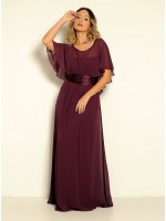 VESTIDO LONGO ESVOAÇANTE CÓDIGO 058