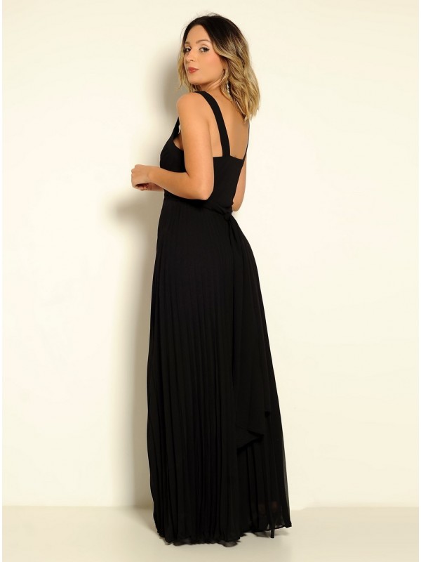 VESTIDO LONGO ESVOAÇANTE CÓDIGO 21/17