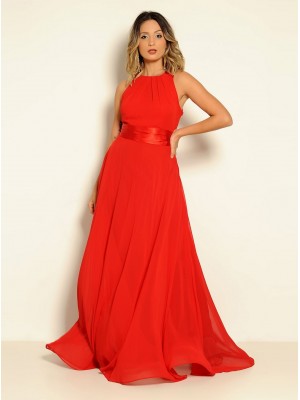 VESTIDO LONGO CAVA AMERICANA CÓDIGO 021