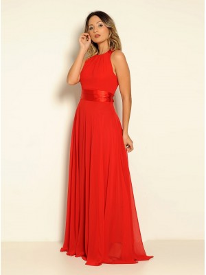 VESTIDO LONGO CAVA AMERICANA CÓDIGO 021