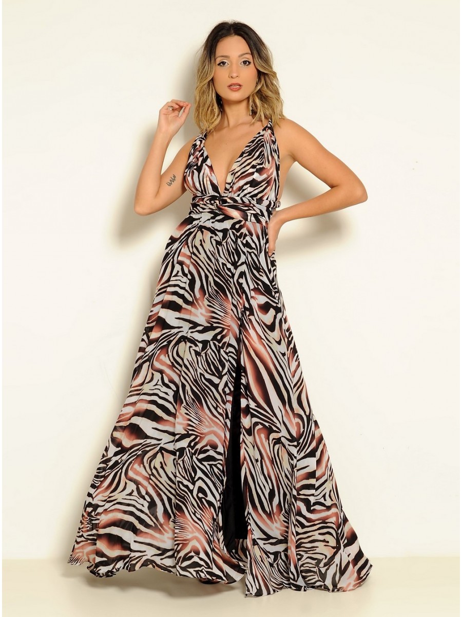 VESTIDO LONGO MULTIFORMA CÓDIGO  22/17 