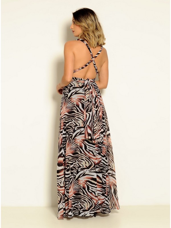 VESTIDO LONGO MULTIFORMA CÓDIGO  22/17 