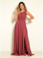 VESTIDO LONGO MULTIFORMA FLUIDO CÓDIGO 20/17