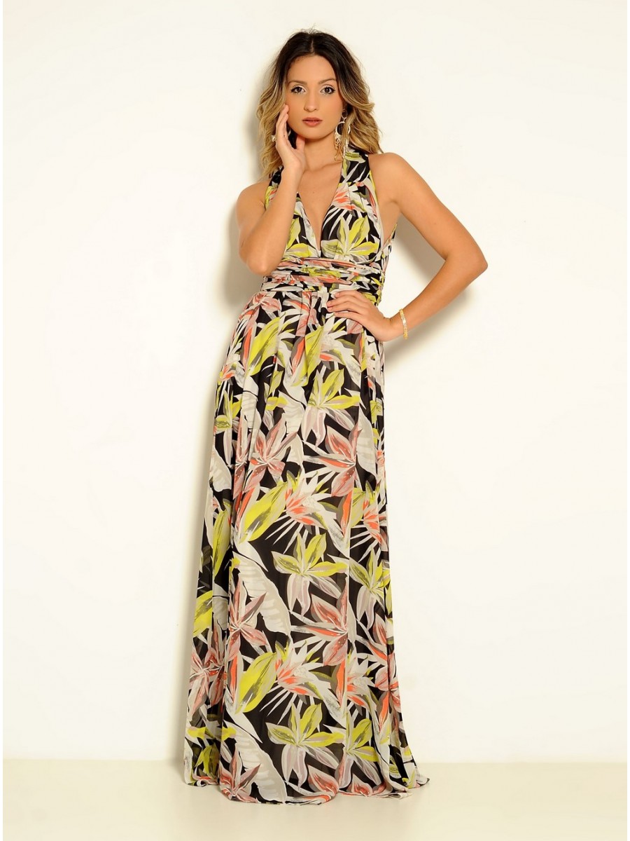 VESTIDO LONGO SOLTO CÓDIGO 020 