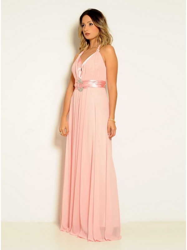 VESTIDO LONGO FLUIDO  CÓDIGO 02