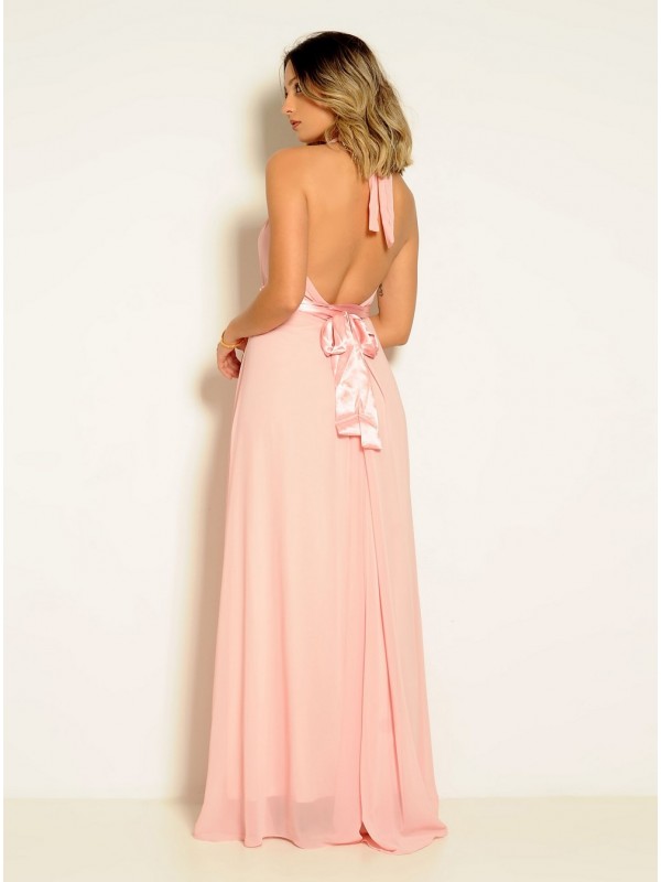VESTIDO LONGO FLUIDO  CÓDIGO 02