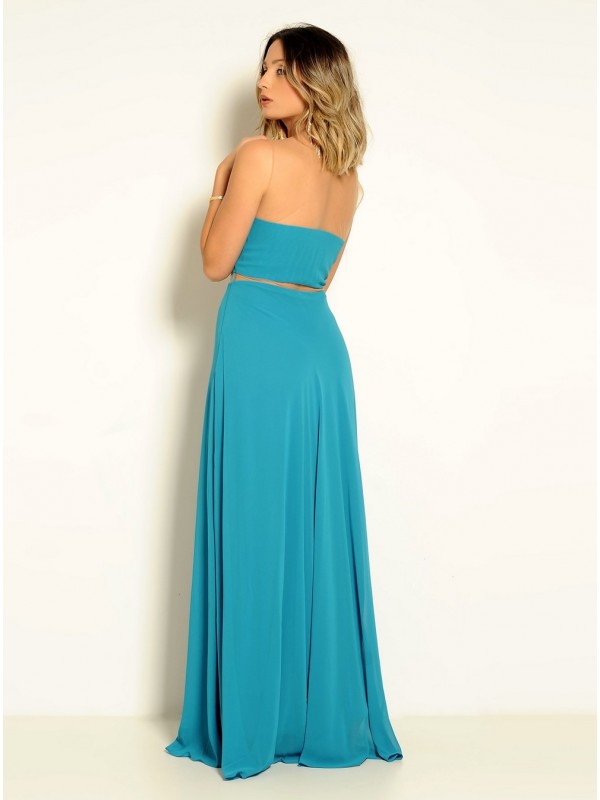 VESTIDO LONGO Tule CÓDIGO 03/14