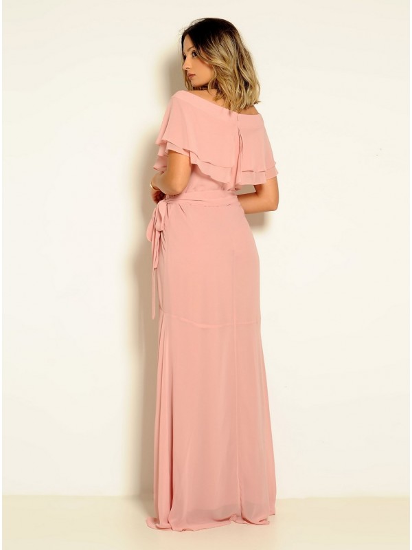 VESTIDO LONGO FLUIDO CÓDIGO 05