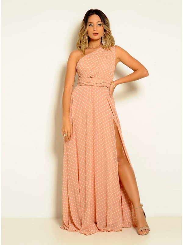 VESTIDO LONGO MULTIFORMA POA ROSE CÓDIGO 015 