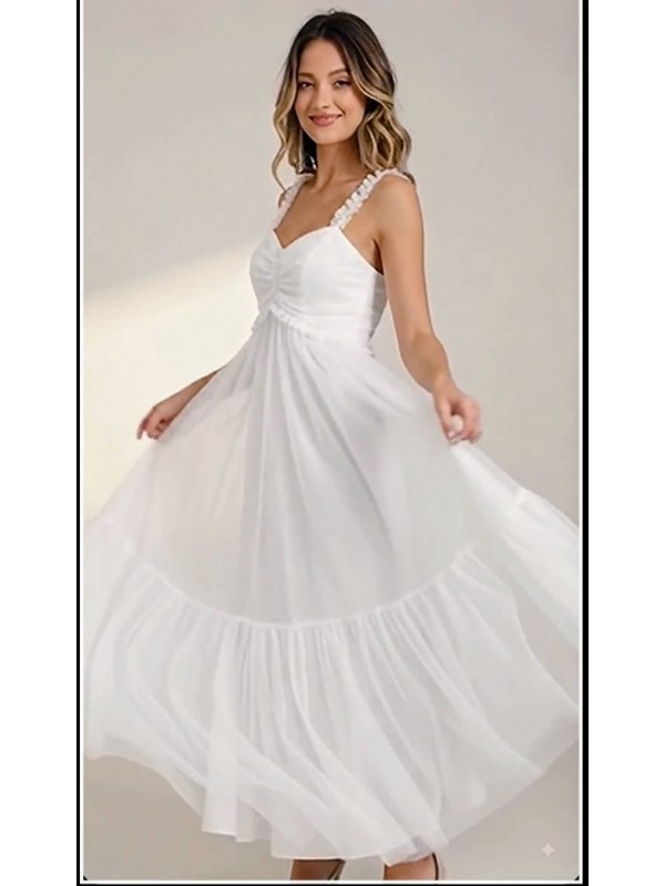 VESTIDO LONGO TULE COD 00059